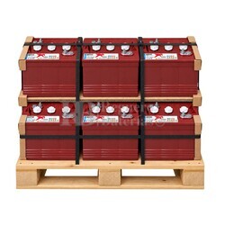 6 Bater�as TROJAN T-145 | 6 Voltios 287 Amperios C100